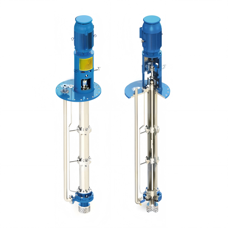 Pompa de ungere a uleiului cu arbore lungă